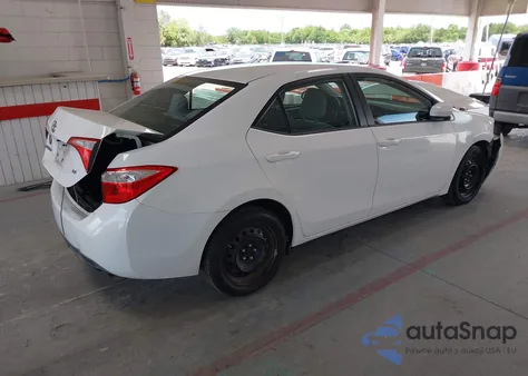 2015 Toyota Corolla Le from USA, damaged, VIN 2T1BURHE8FC332929